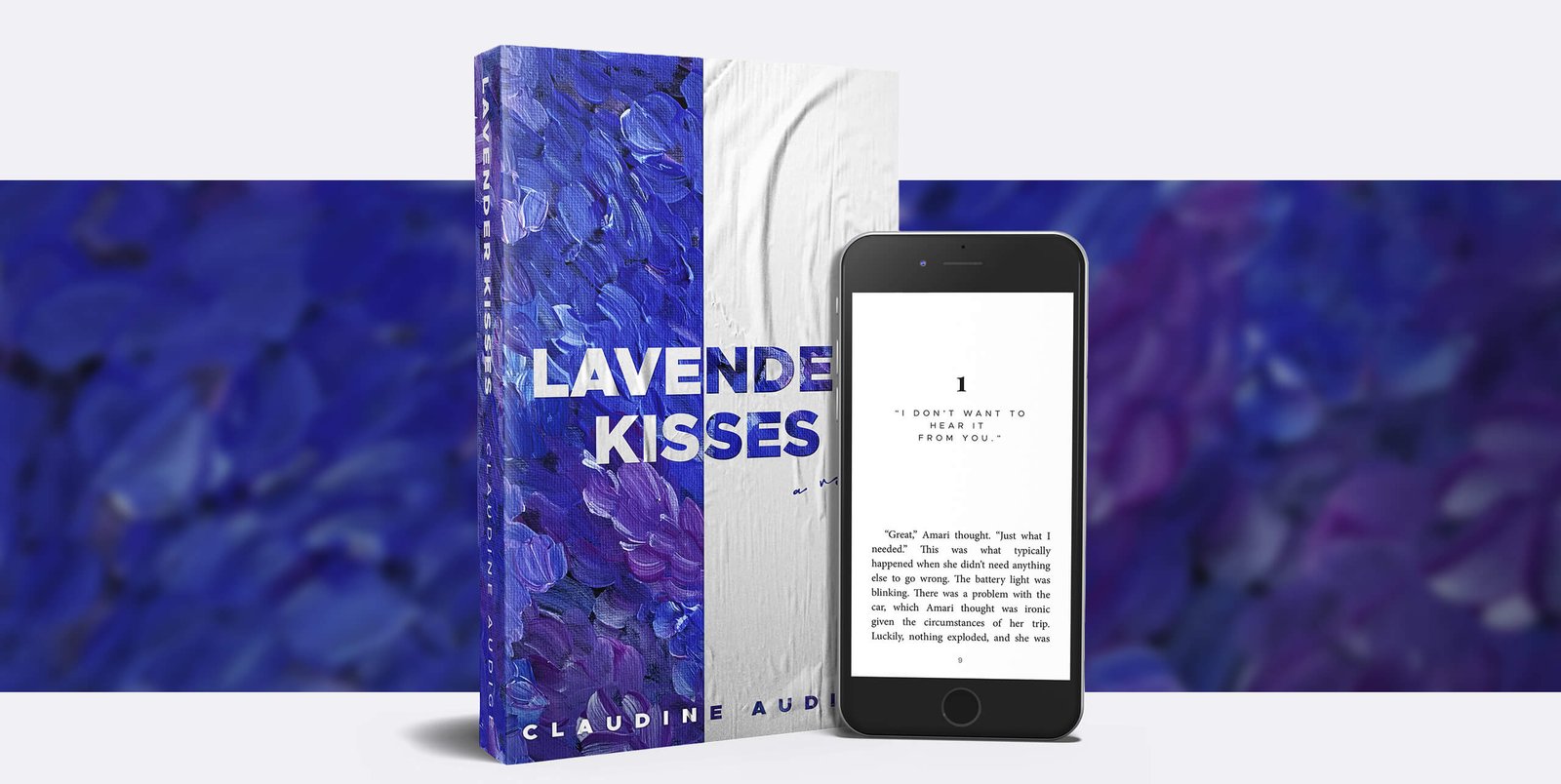 Lavender Kisses - Romance Novel in Paperback and eBook